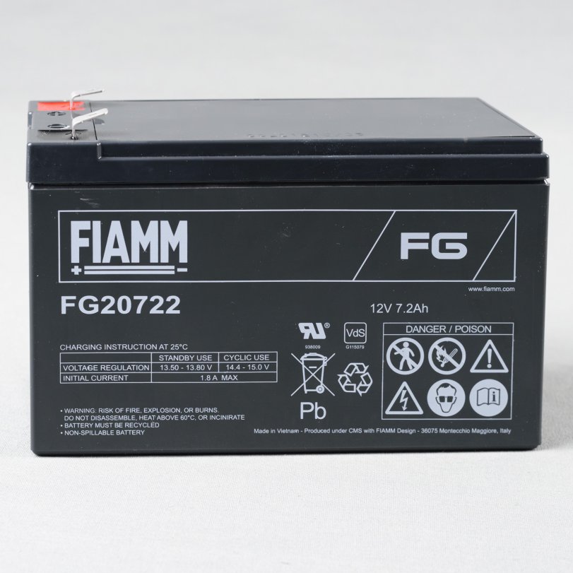 Fiamm FG20722 Bleiakku, Bleibatterie